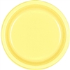 Light Yellow Luncheon Plastic Plates 9 inch-20 Ct