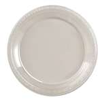 CLEAR LUNCHEON PLASTIC PLATES 9 -20 CT
