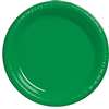 GREEN DINNER PLASTIC PLATES 10.25in.-20 CT