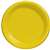 YELLOW SUNSHINE DINNER PLASTIC PLATES 10.25in.-20 CT