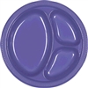 NEW PURPLE 10.25in. DIVIDED PLATES