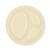 IVORY DIVIDED PLASTIC PLATES 10.25in.-20 CT