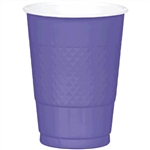 NEW PURPLE 16OZ PLASTIC CUPS