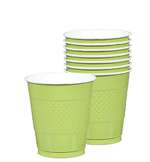 LEAF GREEN 16OZ PLASTIC CUPS