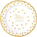 Love Always and Forever Premium 10.25 Inch Plates