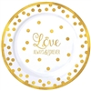 Love Always and Forever Premium 7.5 Inch Plates