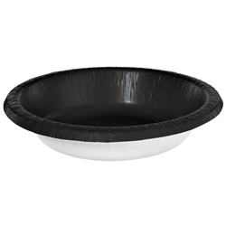 Black 20 Oz Paper Bowls - 20 Count