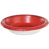 Red 20oz Paper Bowls - 20 Ct
