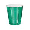 GREEN 12OZ CUP PARTY PACK - 50CT