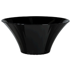 Black Medium Flared Bowl