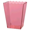 Pink Large Scalloped Container