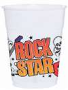 ROCK STAR PLASTIC CUPS BIG PACK
