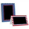 Patriotic Chalkboard Tent Cards