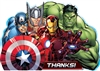 The Avengers Thank You Cards