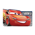 Disney Cars Thank You Cards