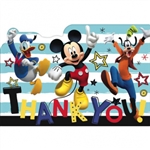 Mickey Mouse On The Go Thank You Notes