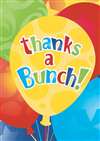 DAZZLING BALLOONS THANK YOU CARDS