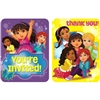 Dora & Friends Invitations and Thank You Cards