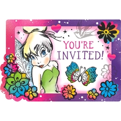 Tinkerbell Keep Flying Party Invitations