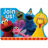 Sesame Street Party Invitations
