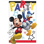 Mickey Mouse On The Go Party Invitations