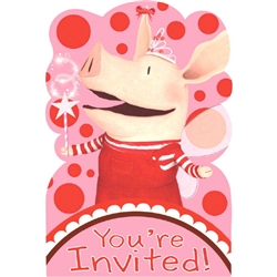 Olivia Postcard Party Invitations