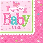 Welcome Little One Girl Beverage