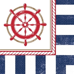 Anchors Aweigh Beverage Napkins