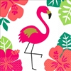 Aloha Flamingo Beverage Napkins