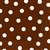 BROWN POLKA DOT BEVERAGE NAPKINS