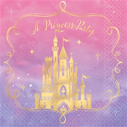 Disney Princess Hot Stamped Luncheon Napkins