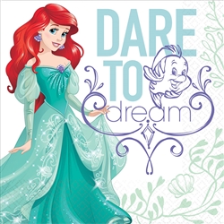 Disney Ariel Dream Big Luncheon Napkins