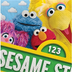 Sesame Street Everyday Luncheon Napkins