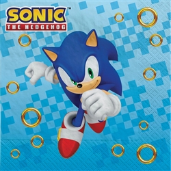 Sonic The Hedgehog Luncheon Napkins