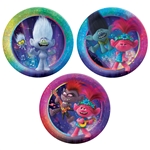 Trolls World Tour 7 Inch Assorted Paper Plates