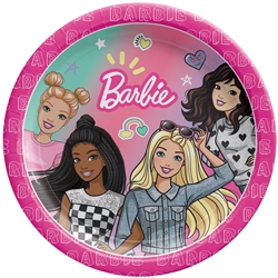 Barbie Dream Together 7 Inch Dessert Plates
