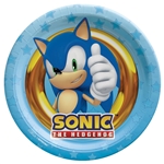 Sonic The Hedgehog 7" Dessert Plates