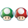 Super Mario Bros 7 Inch Shaped Mushroom Plates