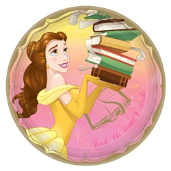 Disney Princess Belle Beauty and the Beast 9 Inch Plates