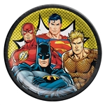Justice League  Heroes Unite 9 Inch Plates