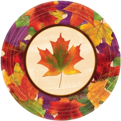 Foliage 9in Dinner Plates - Value Priced
