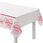 Cross My Heart Plastic Table Cover