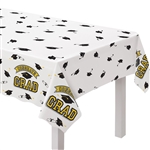 True To Your School Graduation Table Cover - Yellow