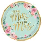 Mint To Be 10.5 Inch Metallic Paper Plates