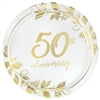 Happy 50th Anniversary 10" Plates