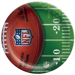 NFL Drive - Silver 10.5 inch Party Plates