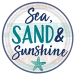 SEA, SAND, SUN 10" PLATES