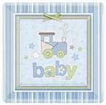 CARTERS BABY BOY 10  DINNER PLATES