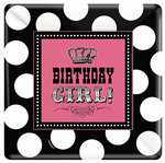 Rocker Princess 10inch Square Plates