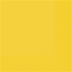 Yellow Sunshine Dinner Napkins - 40 Count